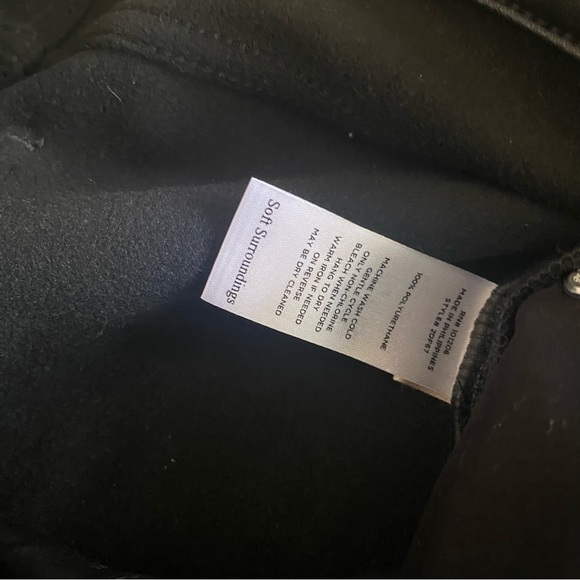 Soft Surroundings Black Faux High Rise Leather Skinny Pant Womens 16 - Picture 5 of 5